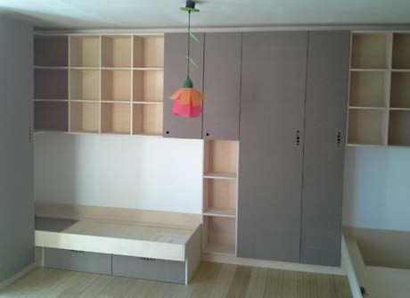 Chambre Peuplier + MDF Brut