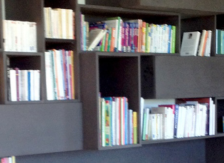 Bibliothèque MDF noir