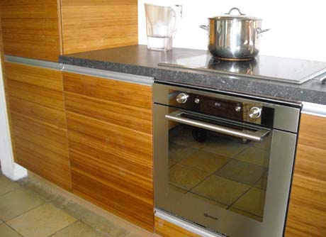 Bambou Caramel Horiz. + Pierre